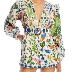Farm Rio Summer Garden Romper